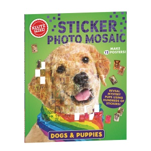 Klutz Sticker Photo Mosaic - Dogs & Puppies