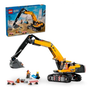 LEGO City Big Vehicles - Yellow Construction Excavator