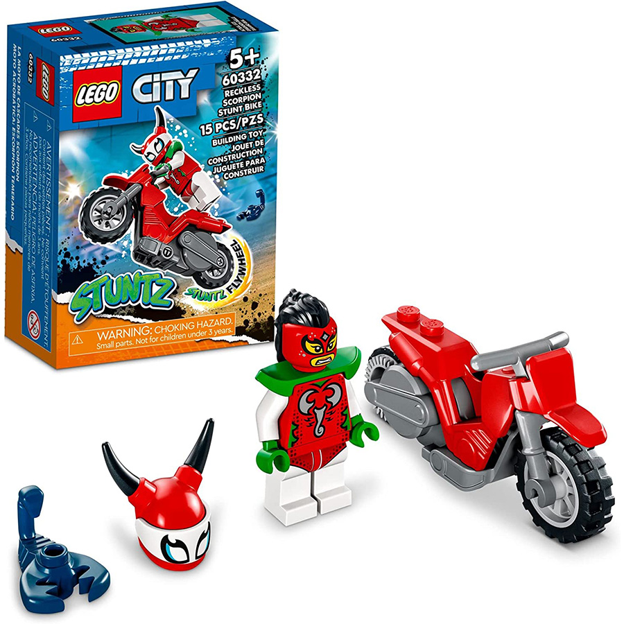 LEGO City Stuntz - Reckless Scorpion Stunt Bike