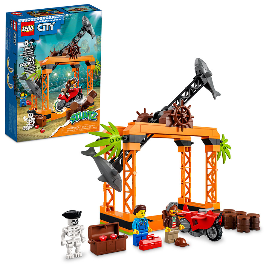 LEGO City Stuntz - The Shark Attack Stunt Challenge