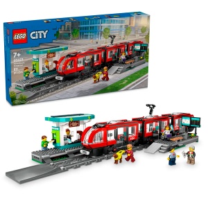 LEGO City Trains - Downtown Streetcar and Station