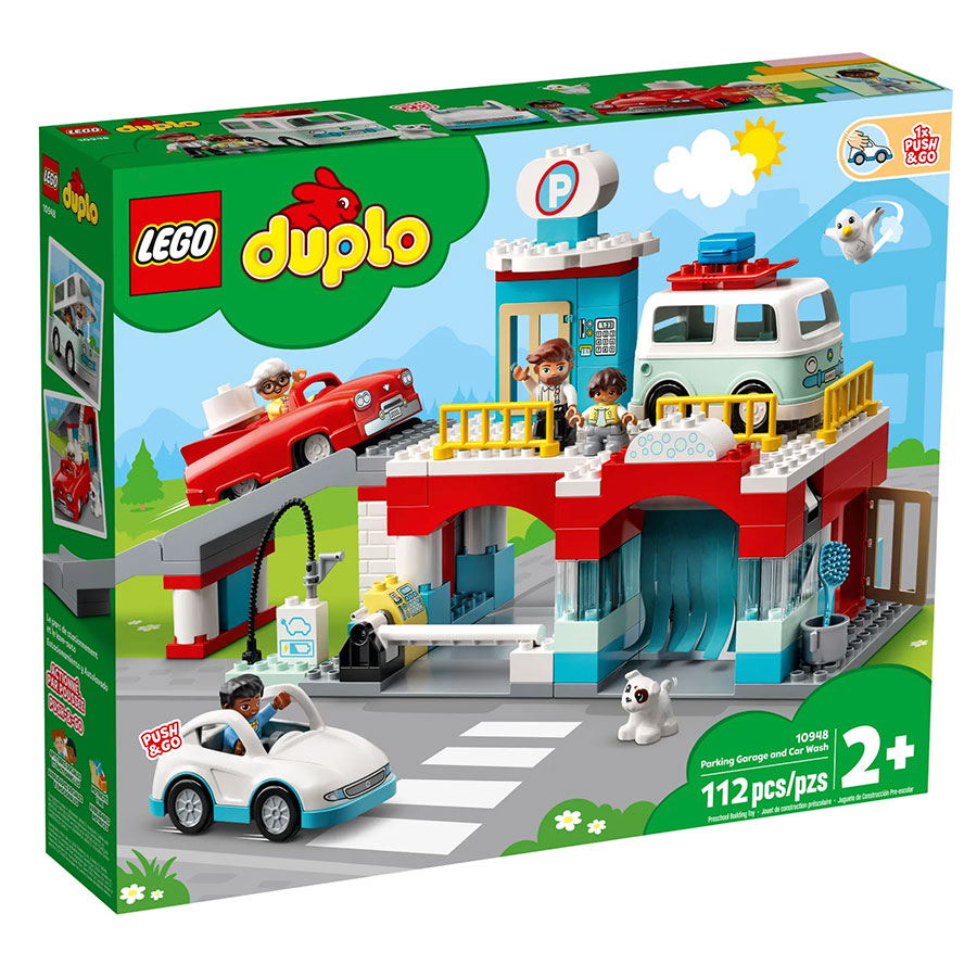 LEGO DUPLO Town - Parking Garage and Car Wash