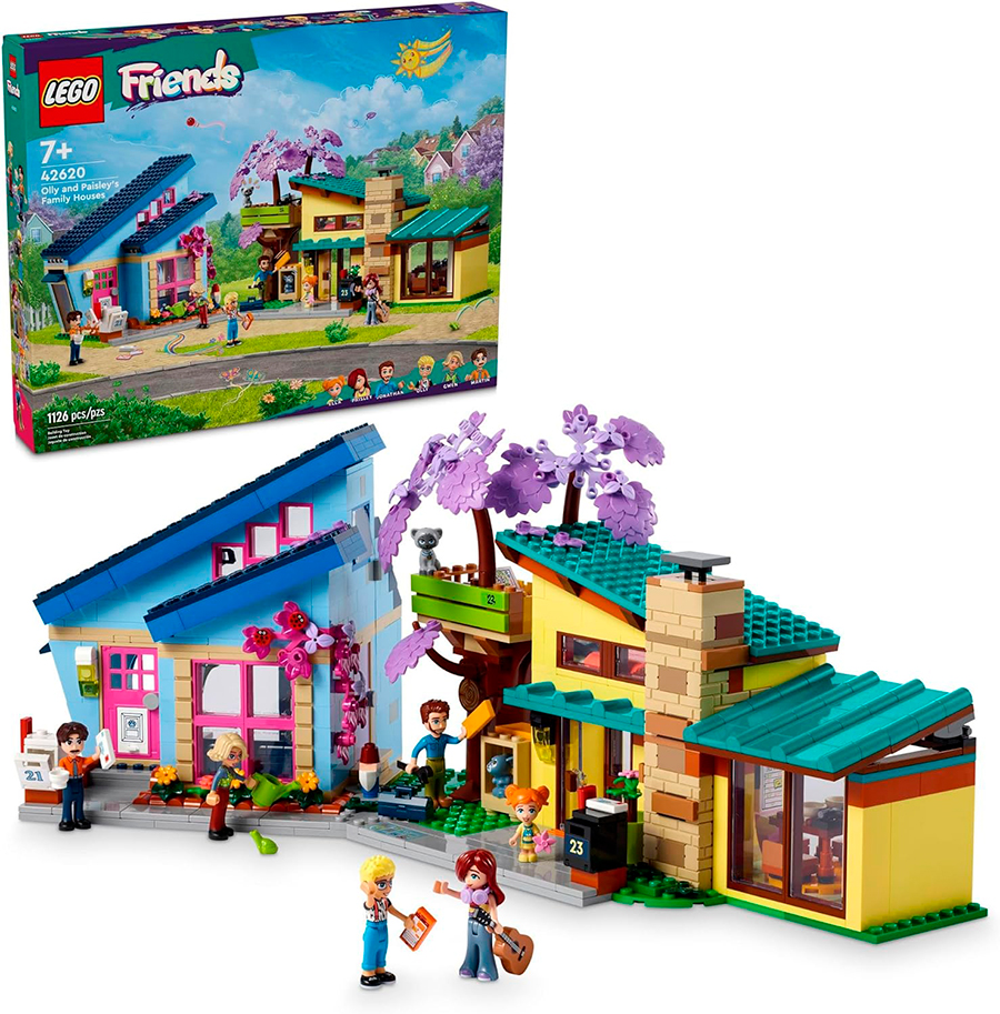 LEGO Friends - Olly and Paisley's Family Houses