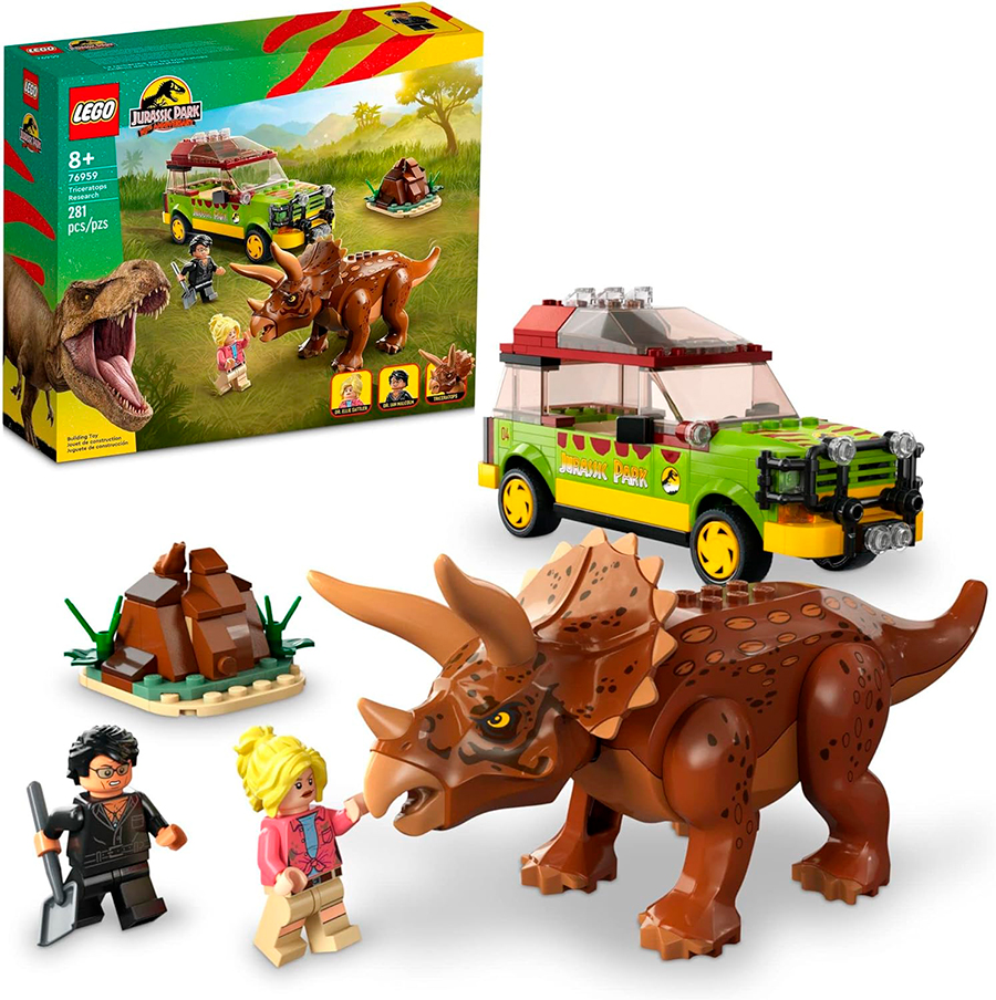 LEGO Jurassic World - Triceratops Research