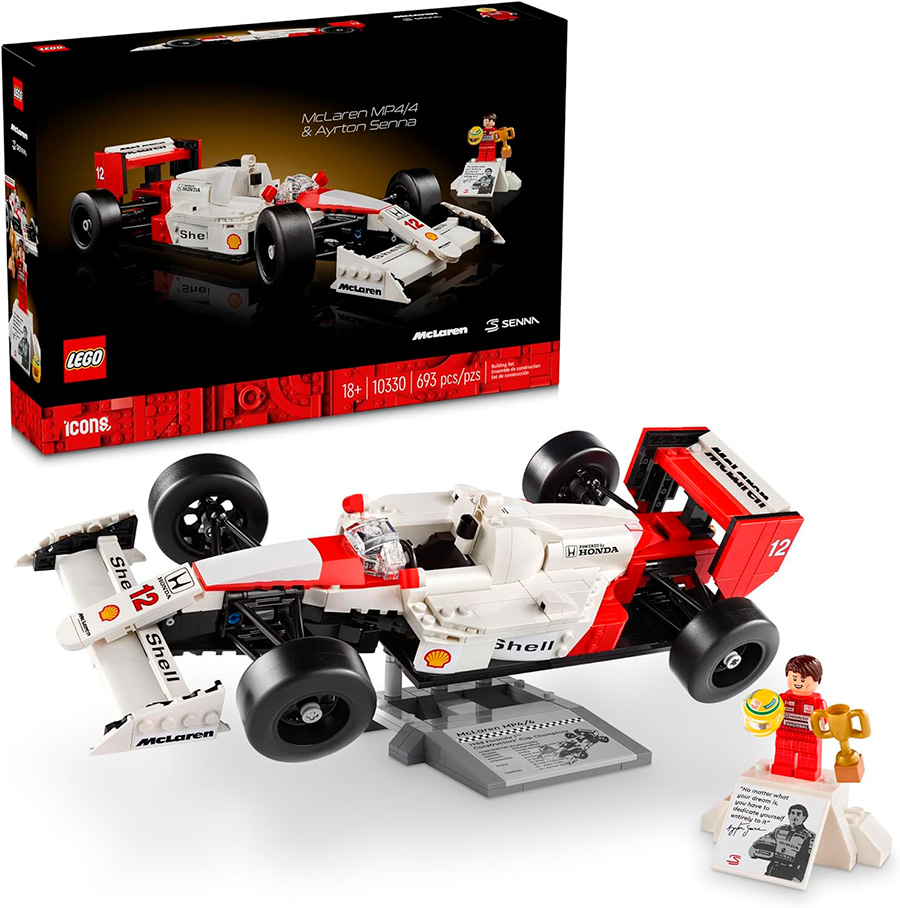 LEGO® Icons - McLaren MP4/4 Ayrton Senna