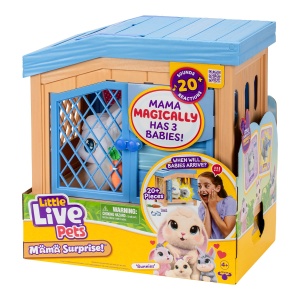 LITTLE LIVE PETS MAMA SURPRISE S3 BUNNY PLAYSET