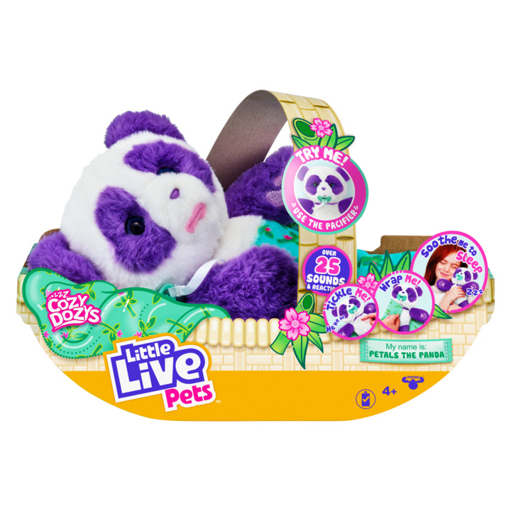 LLP COZY DOZYS S3 SGL PK - PETAL THE PANDA