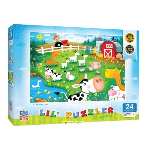 Lil Puzzler Old MacDonald's Farm - 24pc