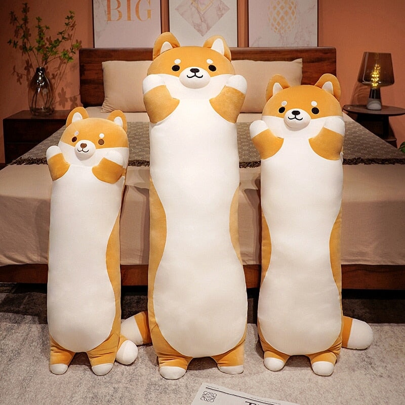 Long Snuggle Shiba Buddy Plushies