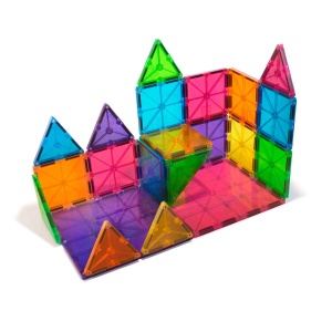 Magna-Tiles Clear Colors 32 pc Set