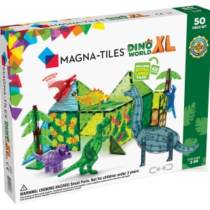 Magna-Tiles Dino World XL - 50 pc