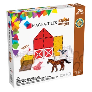 Magna-Tiles Farm Animals - 25 pc