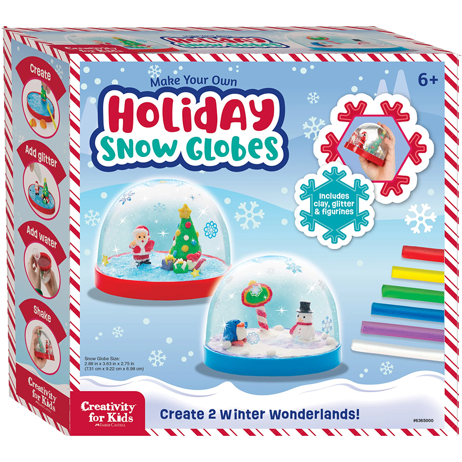 Make Your Own Winter Wonderland Snow Globes