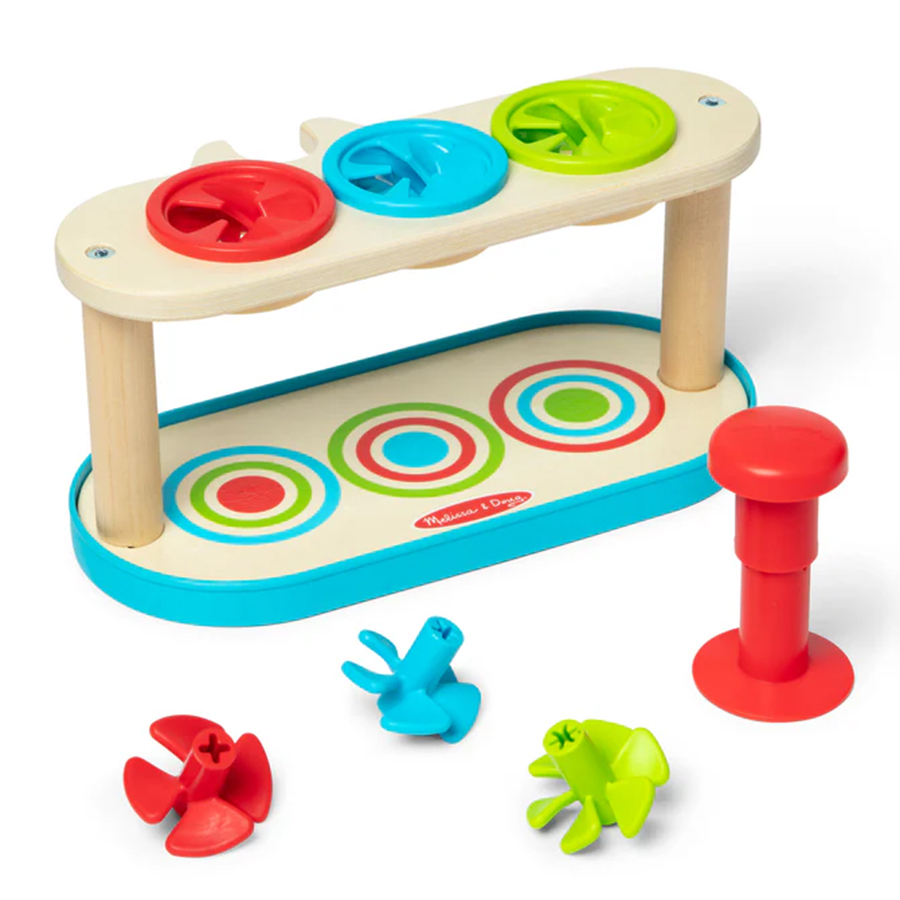 Match & Push Spinning Tops