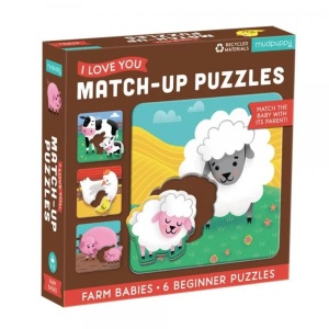 Match-Up Puzzle - Farm Babies