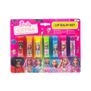 Mattel Barbie Extra Set Of 7 Lip Balms