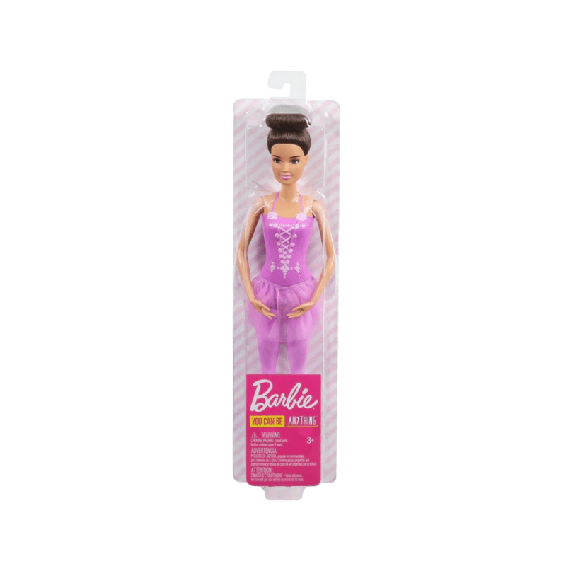 Mattel Brunette Barbie You Can Be Anything Ballerina