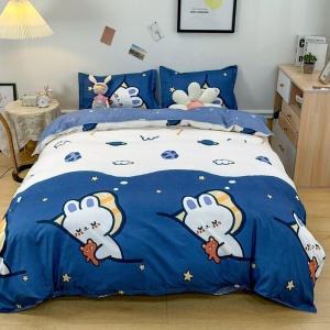 Midnight Sleeping Bear Bedding Set