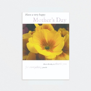 Mother's Day Flower Yellow