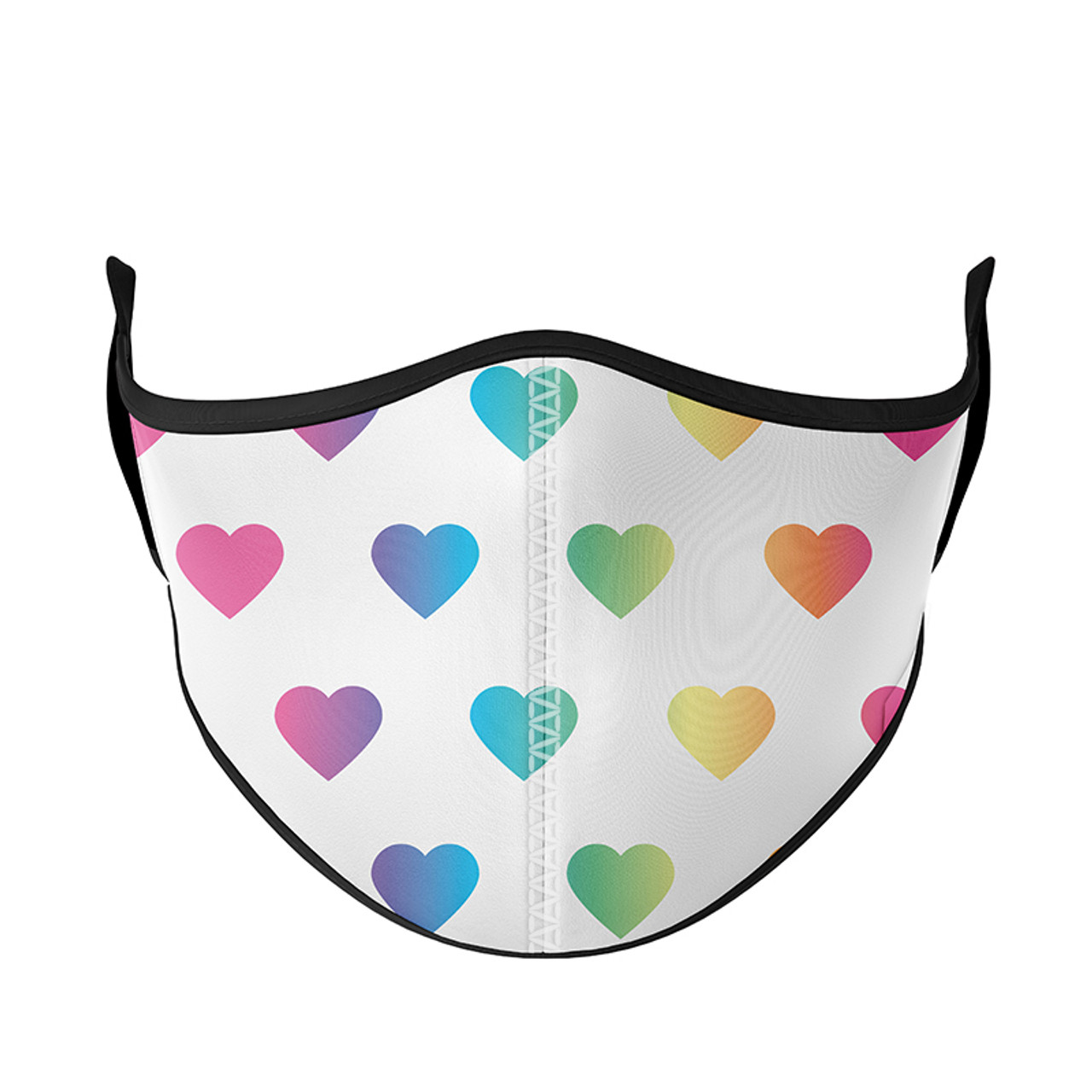 Multi Heart Face Mask