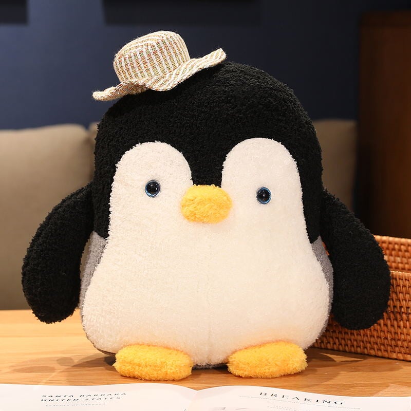 Mumble and Frosty the Fluffy Penguin Plushie