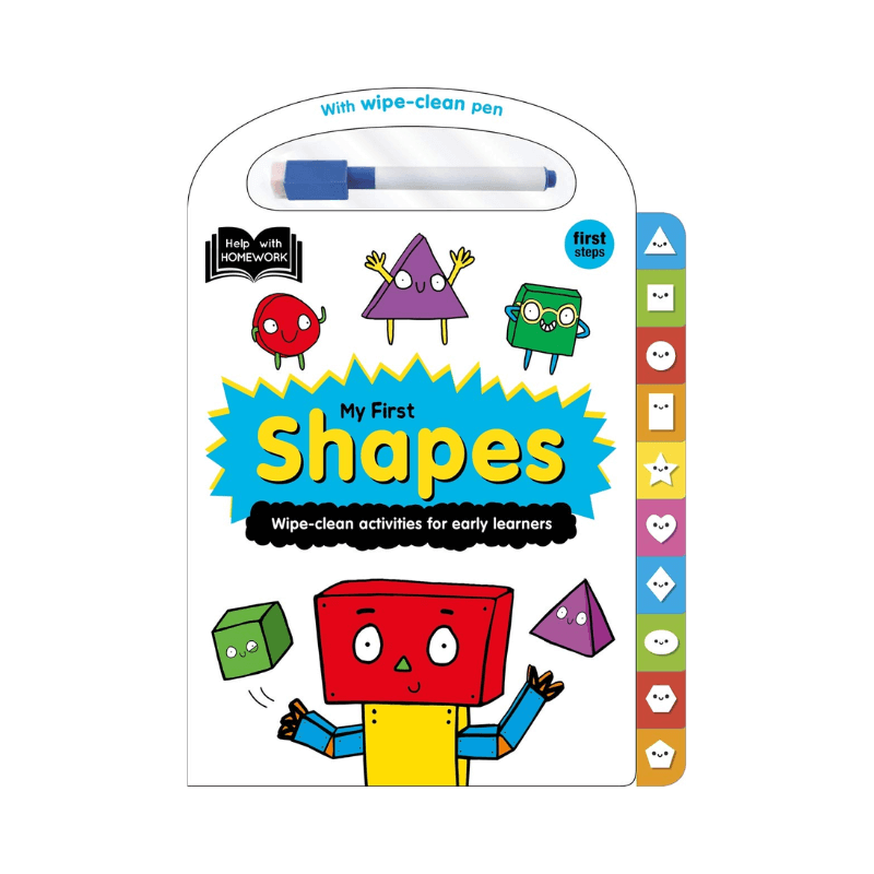 My First Shapes Wipe Clean Activity Book