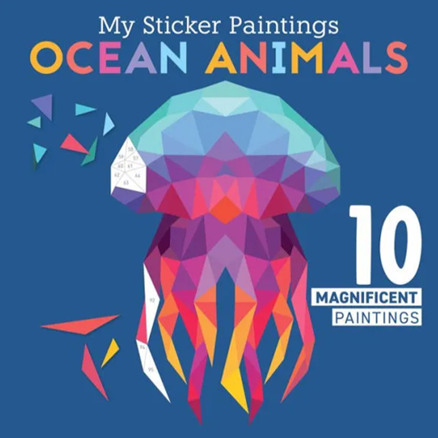 My Sticker Paintings - Ocean Animals