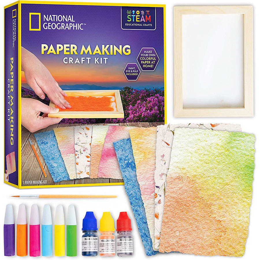 National Geographic Paper Making Craft Kit