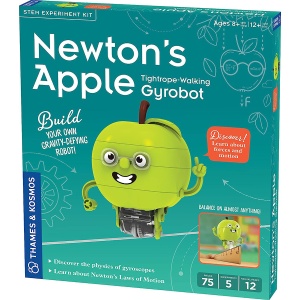 Newton's Apple - Tightrope-Walking Gyrobot