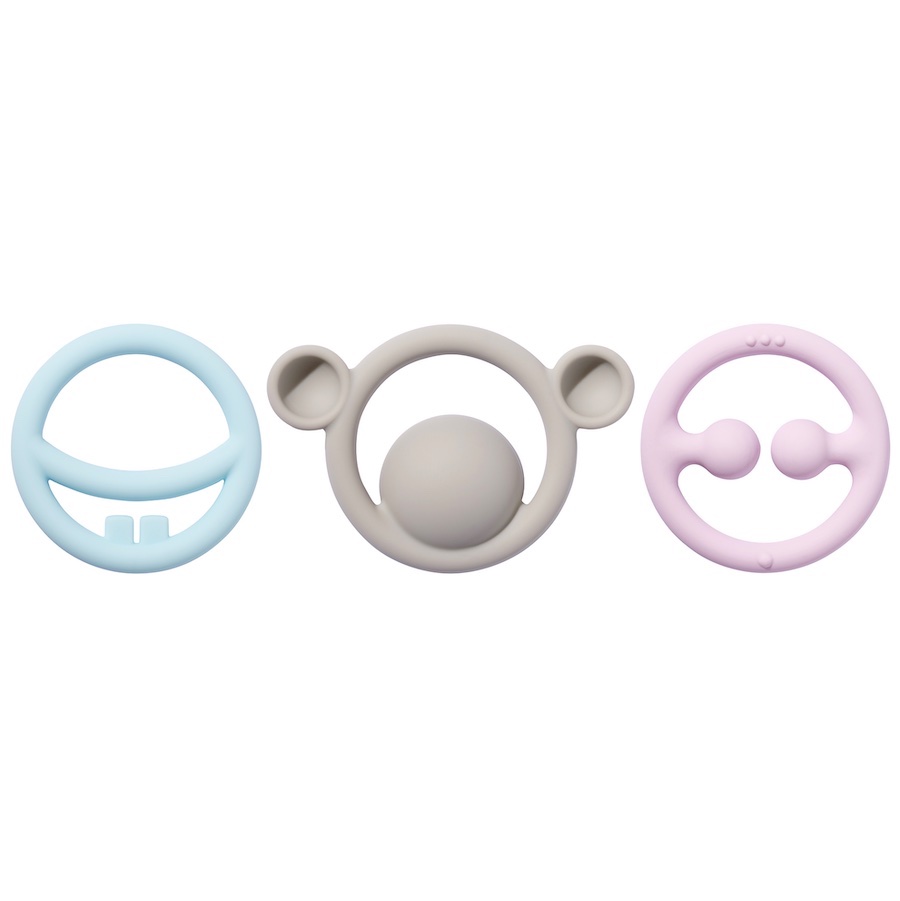 Nigi Nagi and Nogi Teething Rings by MOLUK