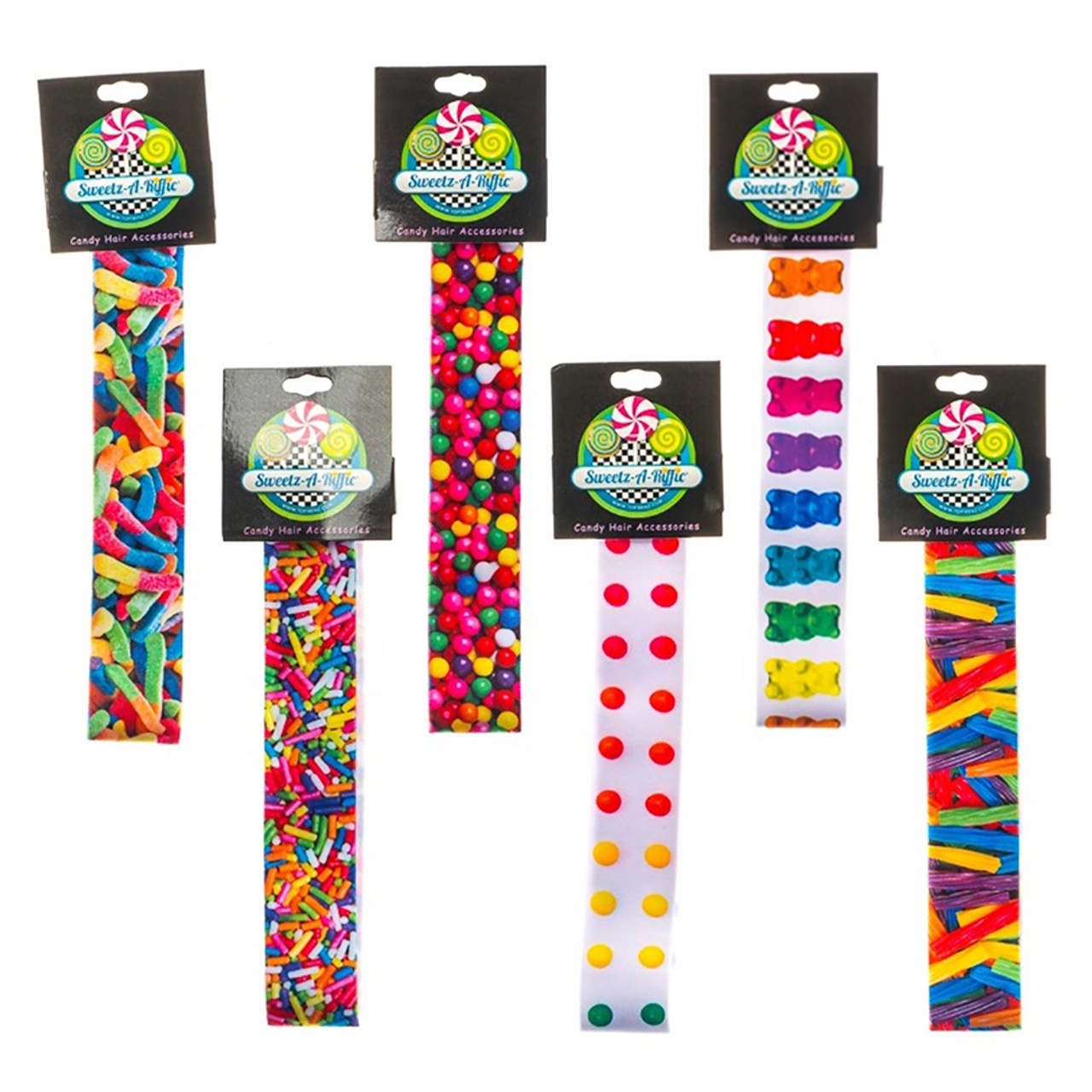 No-Slip Candy Lycra Headbands