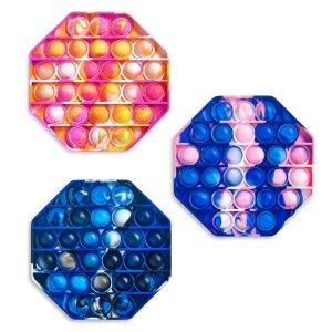 OMG Pop Fidgety - Tie-Dye Octagon Assortment