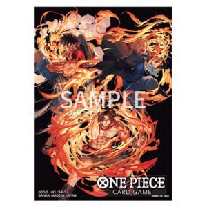 ONE PIECE CARD GAME Limited Card Sleeve Ace, Sabo and Luffy