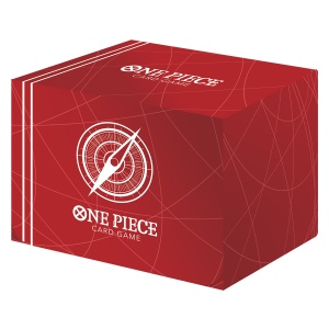 ONE PIECE CARD GAME TRANSLUCENT CARD CASE 2022 - STANDARD RED