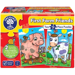 Orchard Toys 292 First Farm Friends 12 Piece Puzzle