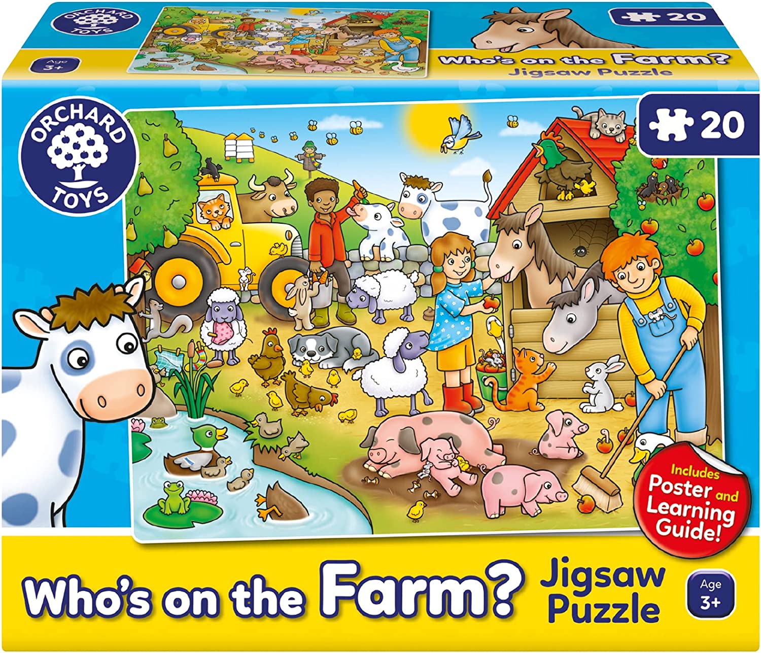 Orchard Toys 302 20P Who's On The Farm