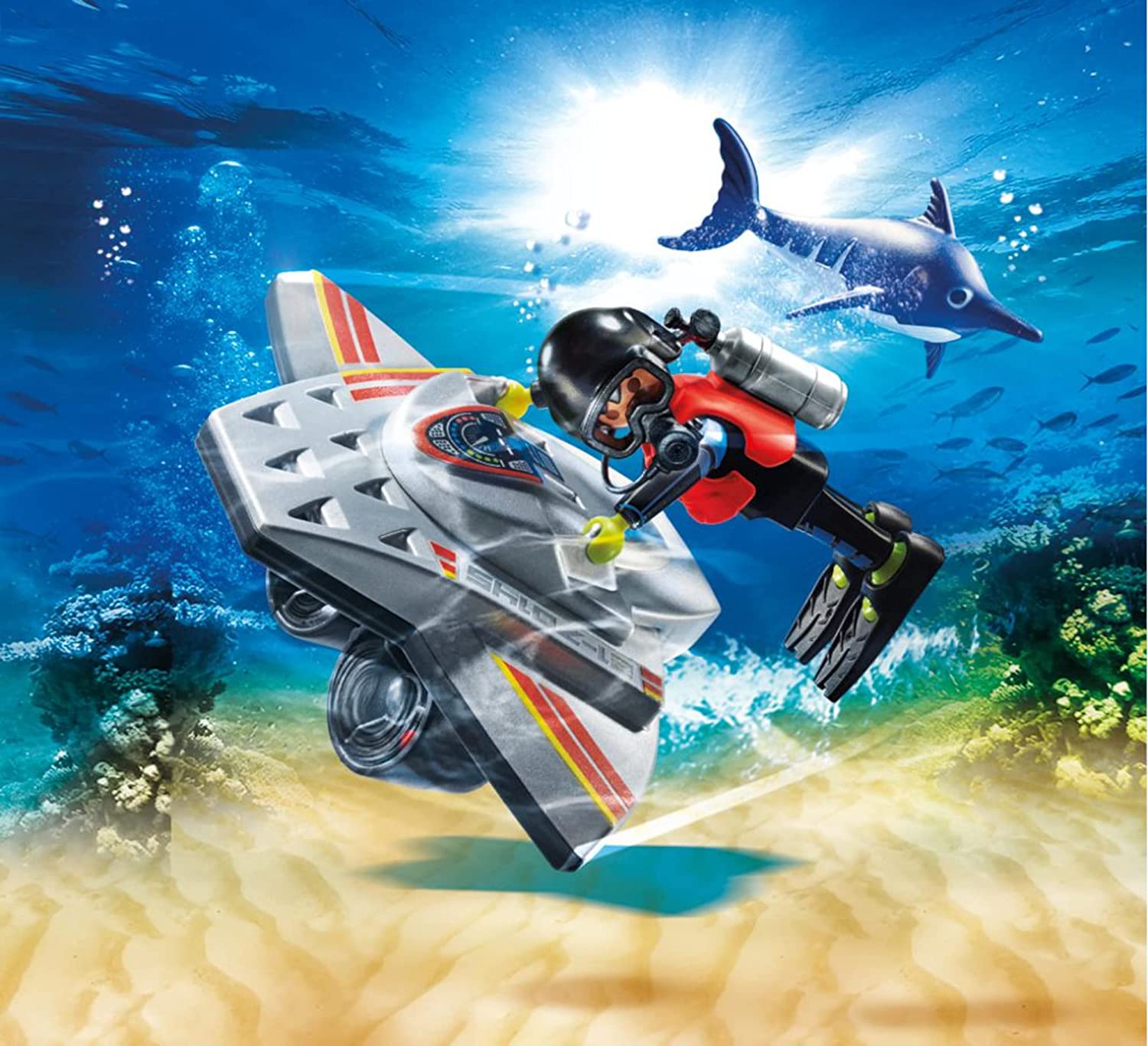 PLAYMOBIL 70145 Sea Rescue - Diving Scooter