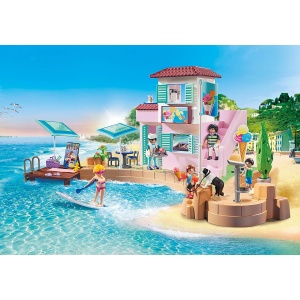 PLAYMOBIL 70279 Beach Hotel Waterfront Ice Cream Shop