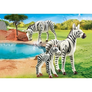 PLAYMOBIL 70356 Adventure Zebras with Foal