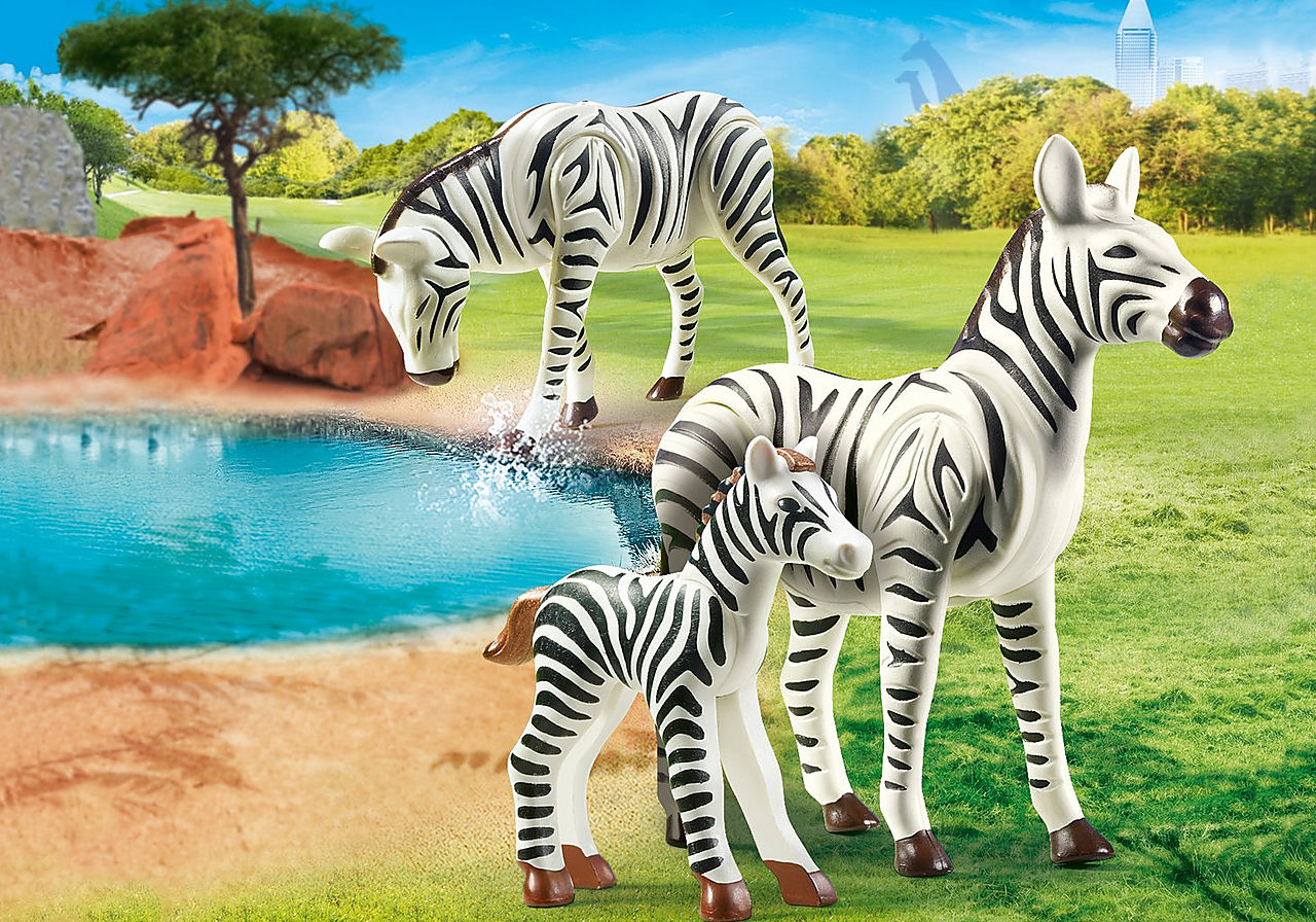 PLAYMOBIL 70356 Adventure Zebras with Foal