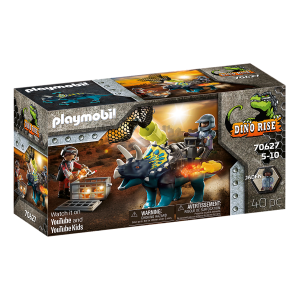 PLAYMOBIL 70627 Dino-Triceratops: Battle for the Legendary Stones