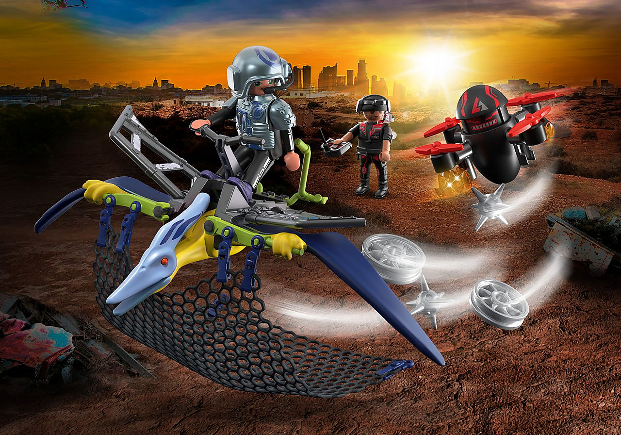 PLAYMOBIL 70628 Dino-Pteranodon: Drone Strike