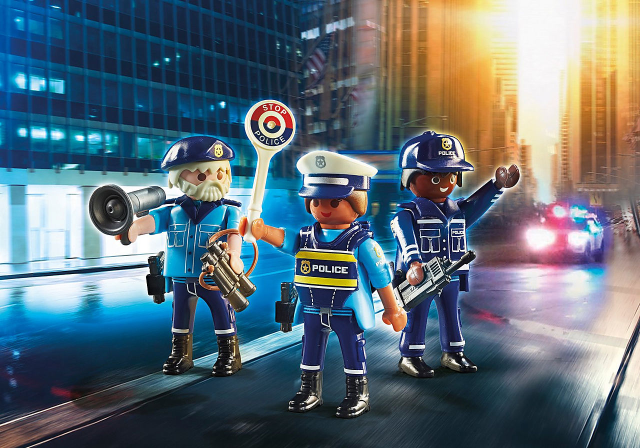 PLAYMOBIL 70669 Police-Police Figure Set