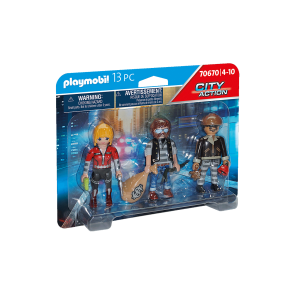 PLAYMOBIL 70670 Police-Thief Figure Set