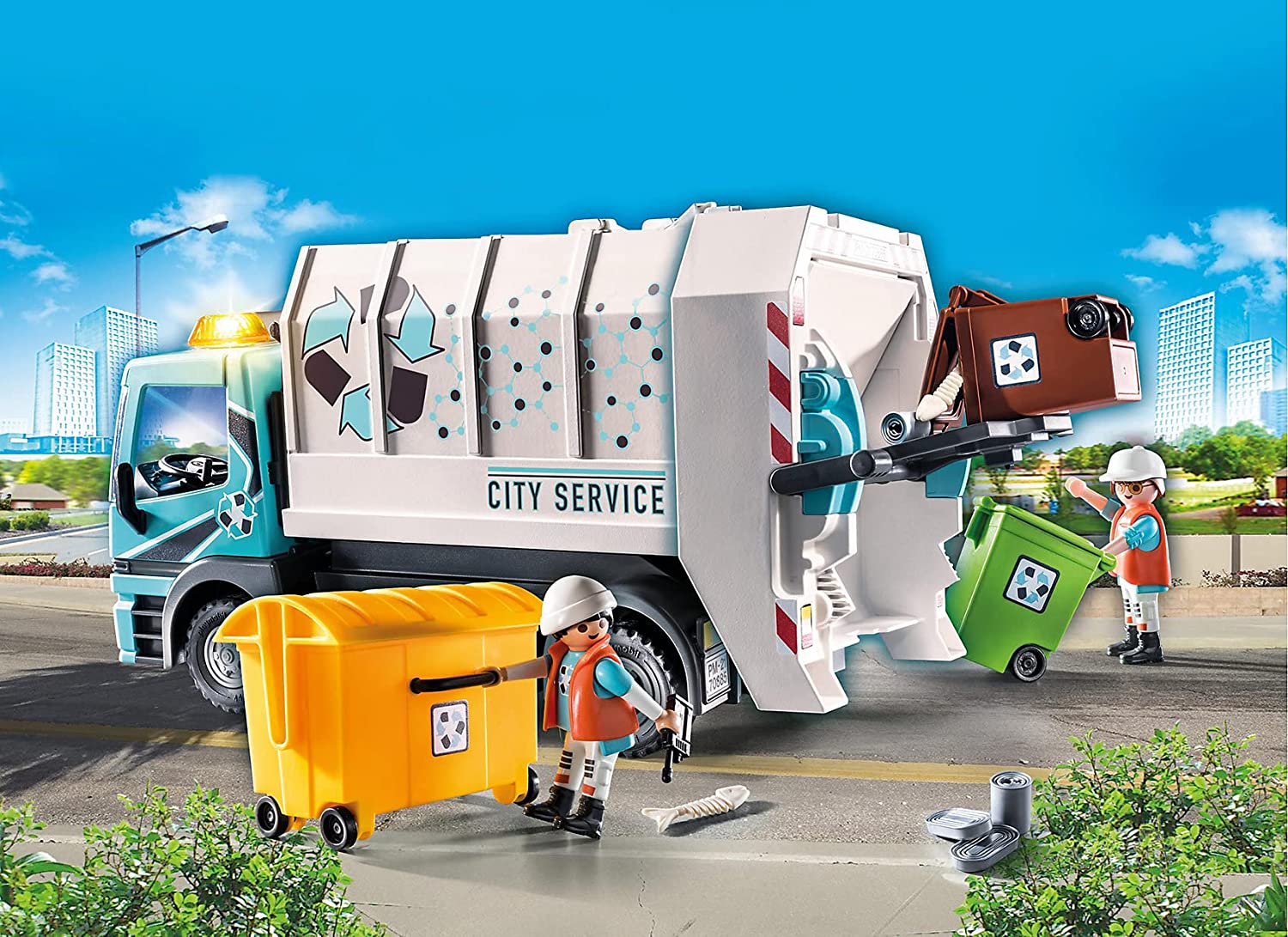 PLAYMOBIL 70885 City Recycling Truck