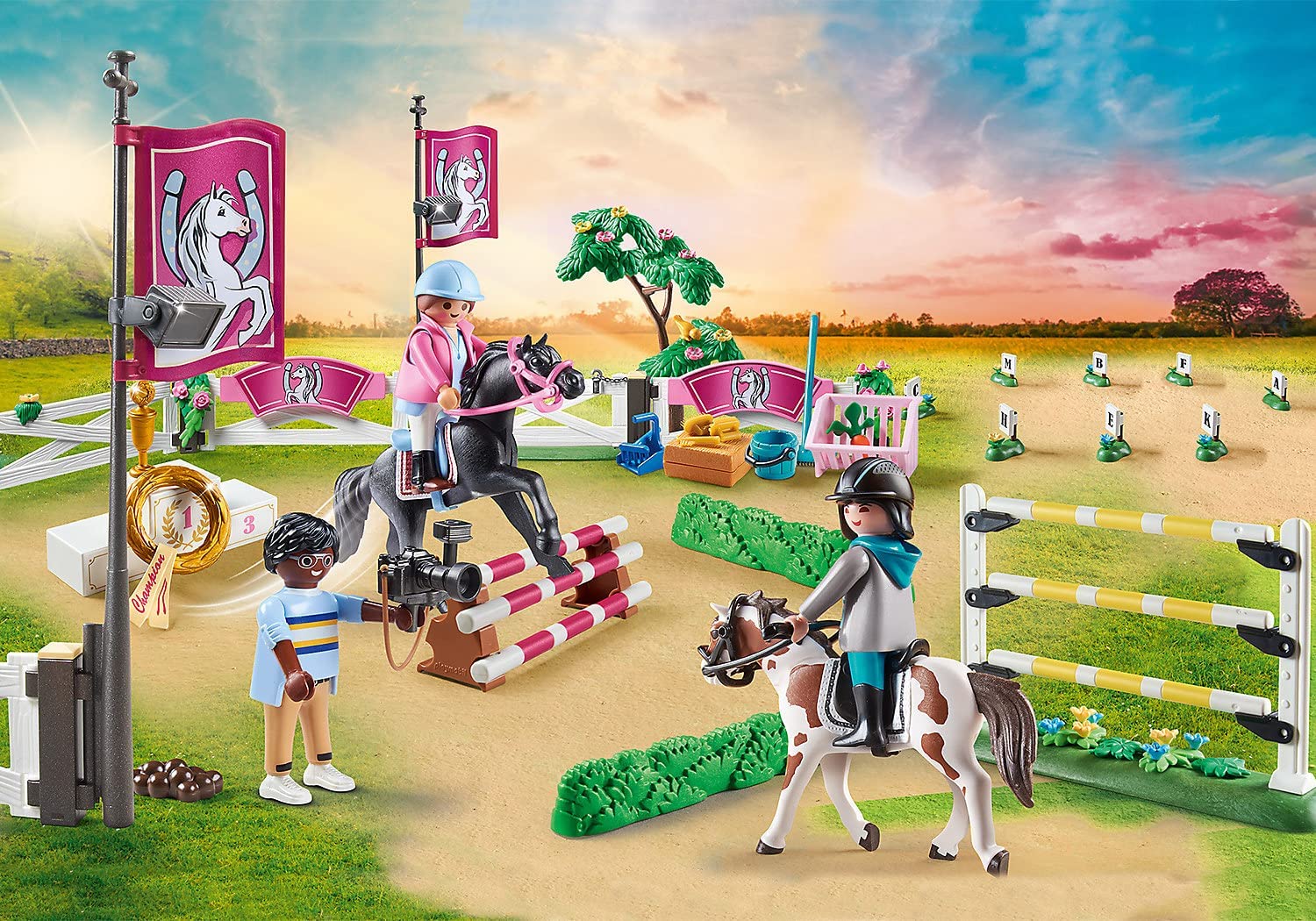 PLAYMOBIL 70996 Horse World- Horse Riding Tournament