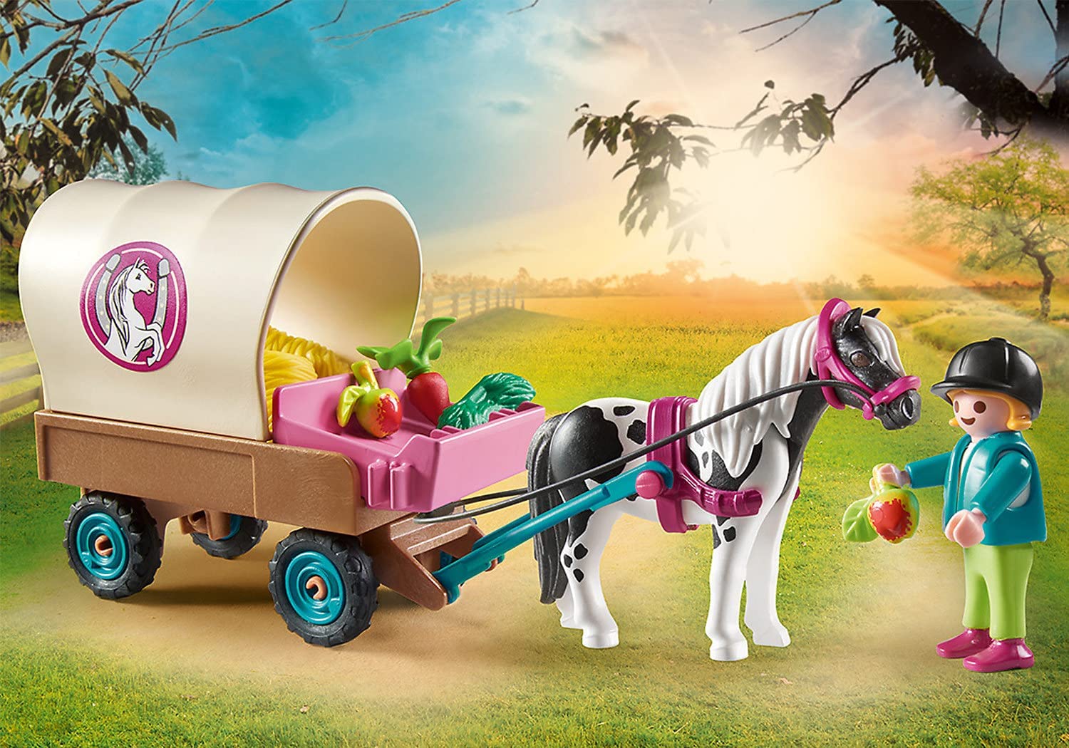 PLAYMOBIL 70998 Horse World-Pony Wagon