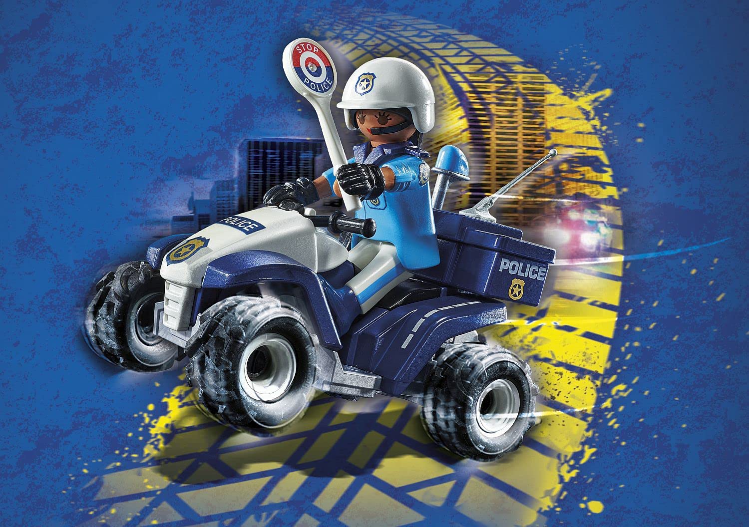 PLAYMOBIL 71092 Speed Quad -Police