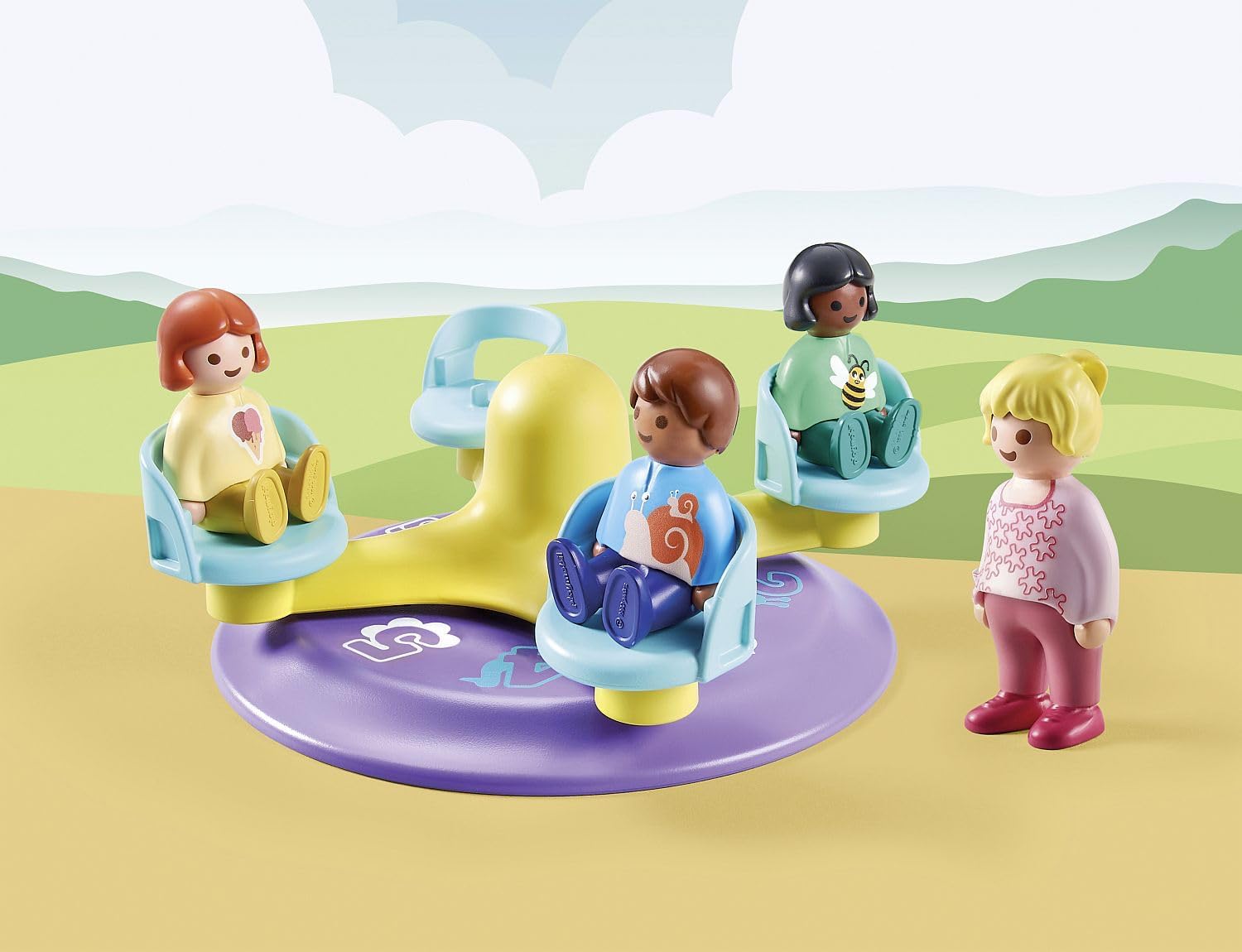 PLAYMOBIL 71324 1.2.3: Number-Merry-Go-Round