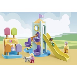 PLAYMOBIL 71326 1.2.3: Adventure Tower with Ice Cream Booth